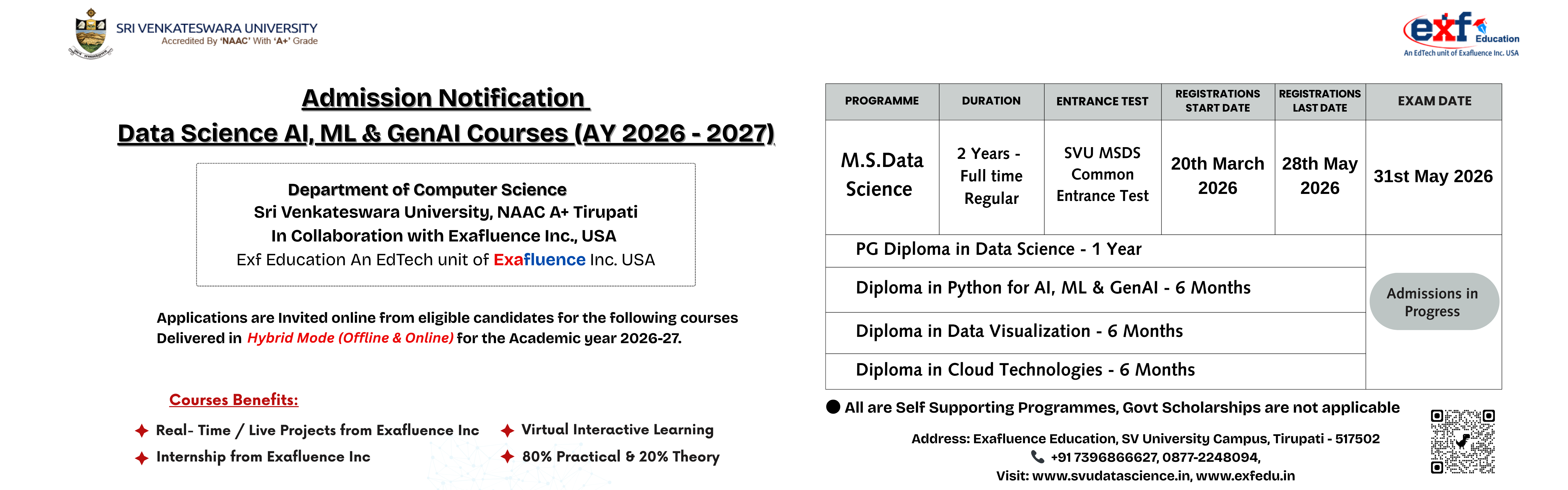 Admission Notification